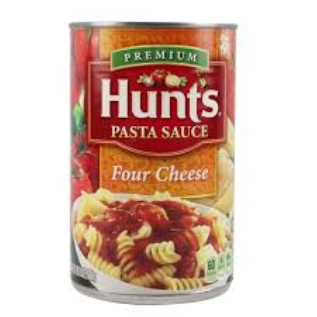 HUNTS FOUR CHEESE  PASTA SAUCE 680GM